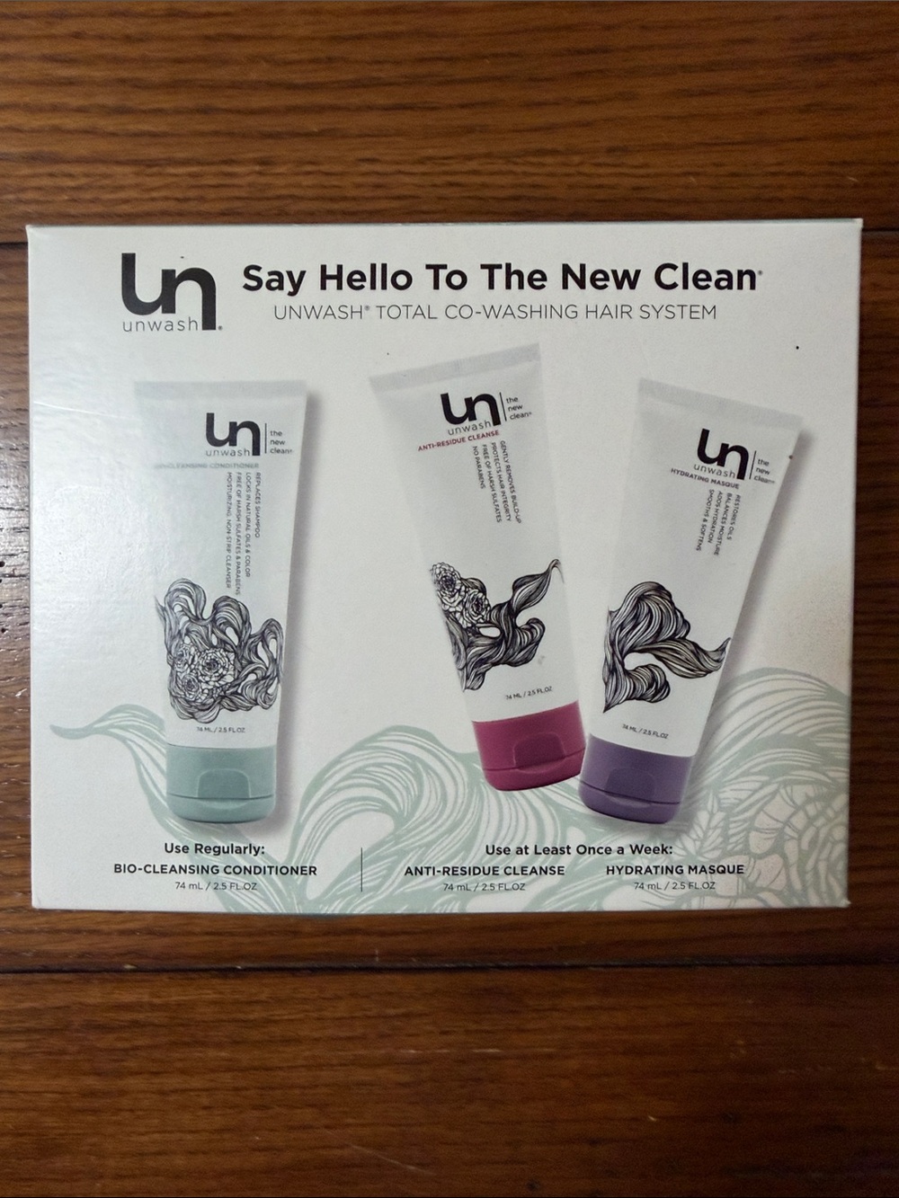 UNWASH Co-Washing Hair Products